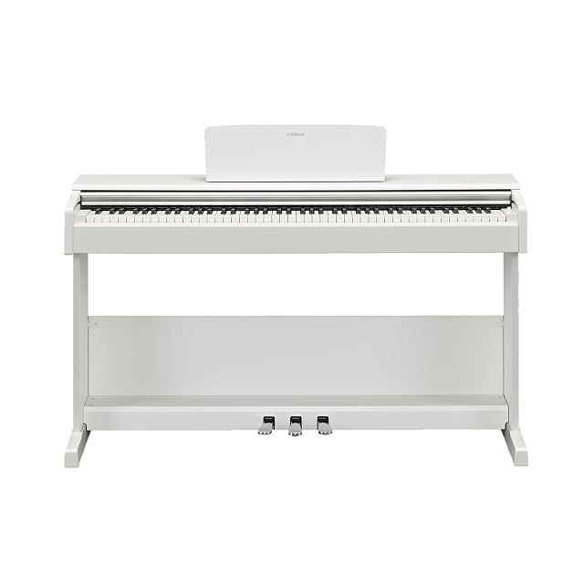 Yamaha ARIUS YDP-105, Standdigitalpiano in Weiß mit drei Pedalen